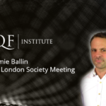 Dr. Jamie Ballin from UnRisk at the London Society Meeting 2024, hosted by the CQF Institute.